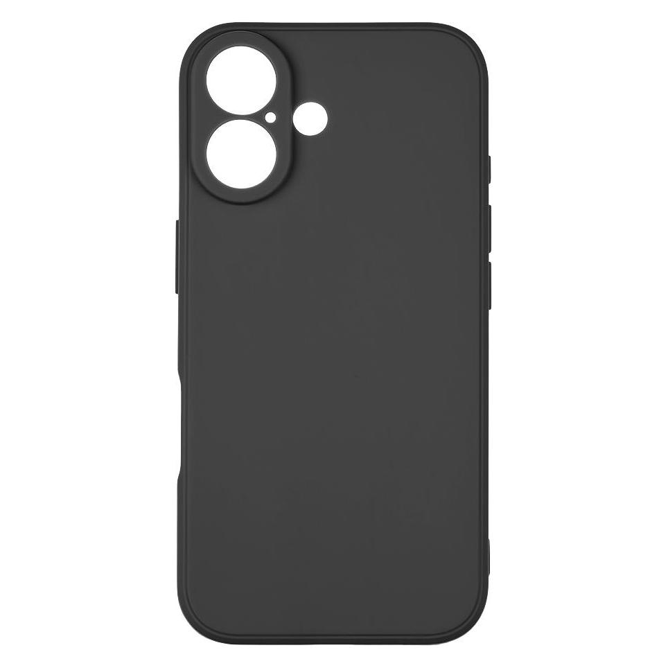 iLike Back panel cover - OBAL:ME Matte TPU Cover for Apple iPhone 16 Black (Apple iPhone 16) (57983123303)