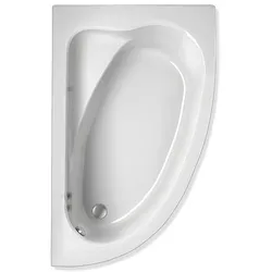 Mauersberger Badewanne „aspera“ 1500 × 1000 mm, links in Weiß