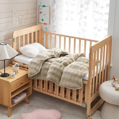 Git Puffy Cozy - Coma Inducer Toddler Comforter - Timber Taupe