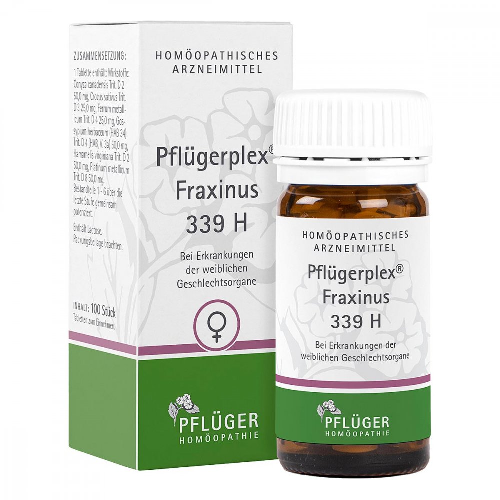 Homöopathisches Laboratorium Alexander Pflüger Gmb Pflügerplex Fraxinus 339 H Tabletten 04085832