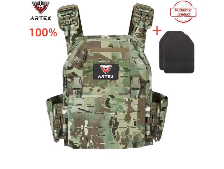 Gilet tactique ARTEX, porte-plaques de chasse en plein air, gilet de protection réglable, porte-plaques Airsoft, équipement de combat, gilet 6094