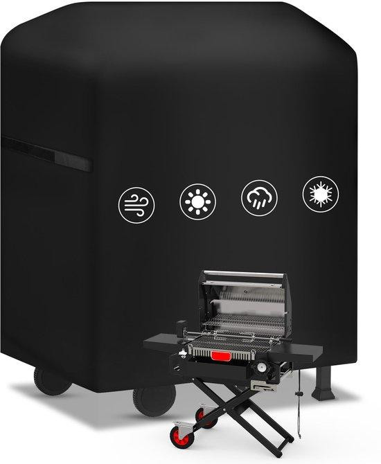 Unyqoos Waterdichte grillhoes van 420D Oxford-stof met UV-bestendigheid en klittenbandsluitingen