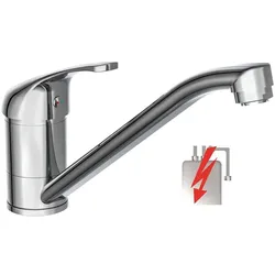 Schütte Spültischarmatur ULTRA, Niederdruck Küchenarmatur, Chrom