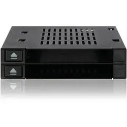 Icy Dock MB522SP-B Speicherlaufwerk-Docking-Station Schwarz
