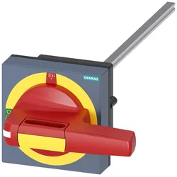 Siemens 8UD1141-2AF25 Türkupplungsdrehantrieb NOT-AUS, Toleranzausgleich, 100x100, Welle 8x8, Test-0-I 8UD11412AF25