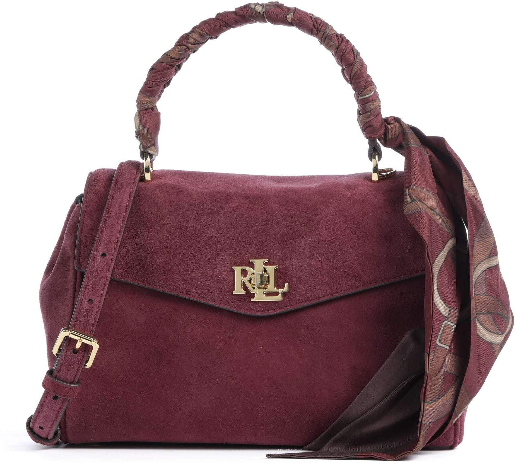 Lauren Ralph Lauren Farrah Small   Handväskor   röd