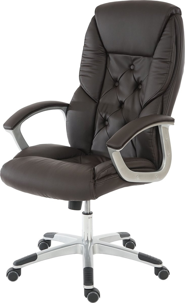 Cosmo Casa Ergonomische Bureaustoel - Bruin