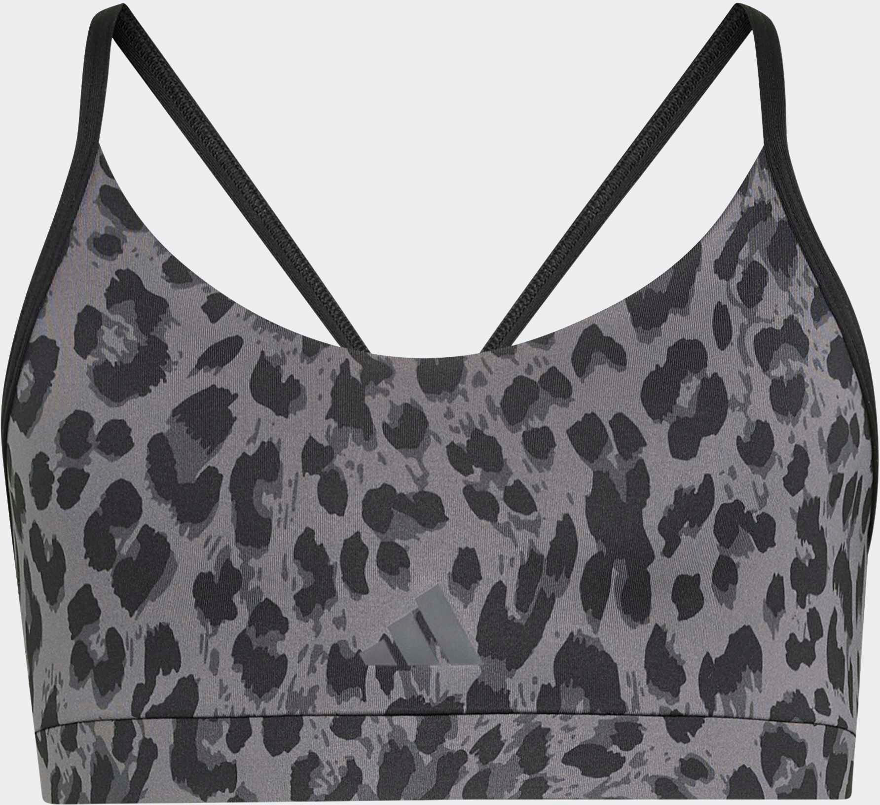 Sport-BH ADIDAS SPORTSWEAR "JG AN AOP BRA", Mädchen, Gr. 164, N-Gr, grau four, grau six, schwarz, grau six, Obermaterial: 80% Polyester, 20% Elasthan, BHs Sport-BH, ohne Bügel, für Kinder, mit climacool, aus Polyester und Elasthan grau four, grau six, sch