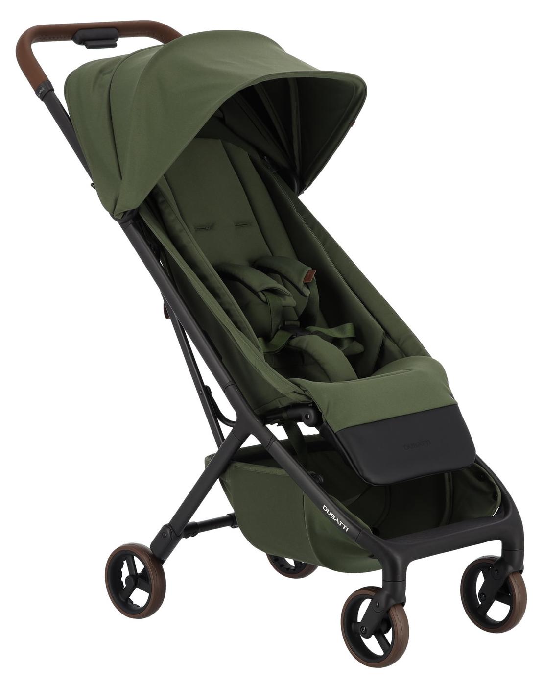 Dubatti Smart E3 Buggy - Black/Forest Green/Brown Leather