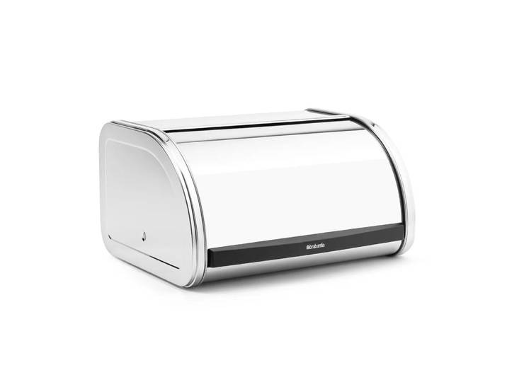 Brabantia Boîte à pain Roll Top petite acier brillant