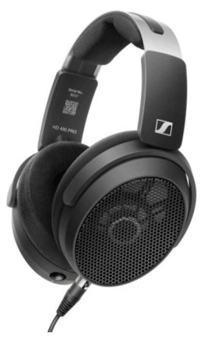 Sennheiser HD 490 PRO Plus Professionele referentie-hoofdtelefoon voor de studio met open achterkant