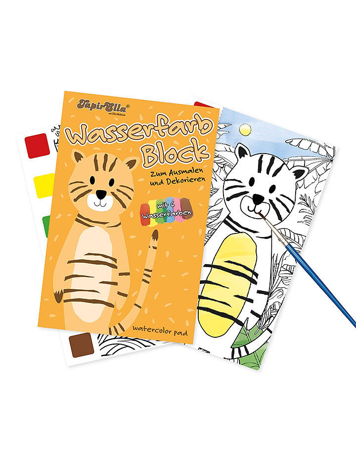 Lutz Mauder Magischer Malblock "Tiger" - ab 3 Jahren - onesize