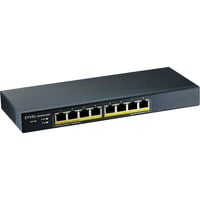 GS1900-8HP V3 8P PoE Smart Switch schwarz, 77W PoE Budget