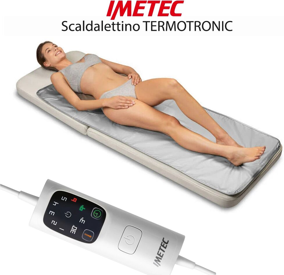Imetec Scaldalettino Termotronic 16850 230V 150W Silver – Professionale per Centri Estetici e Massaggi