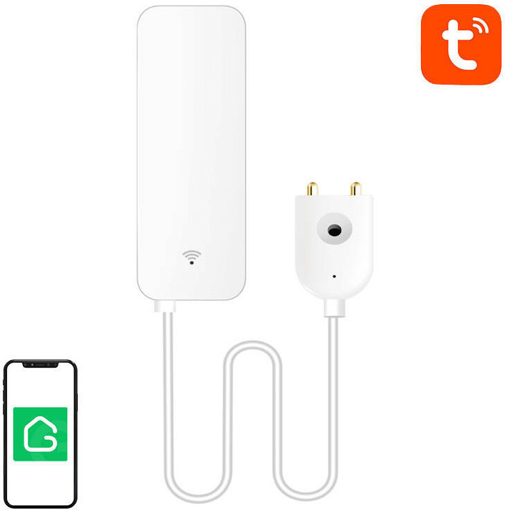 Gosund S5 Slimme watersensor voor lekkage- en overstromingsdetectie, WiFi, Tuya