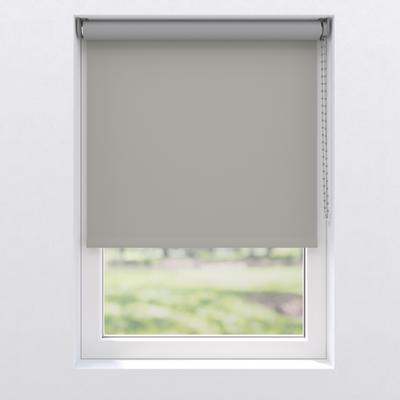 Verdunklungsrollo MY HOME "Bern", grau (grau, grau), B:60cm H:190cm, Polyester, Rollos, Verdunklungsrollo, Klemmfix