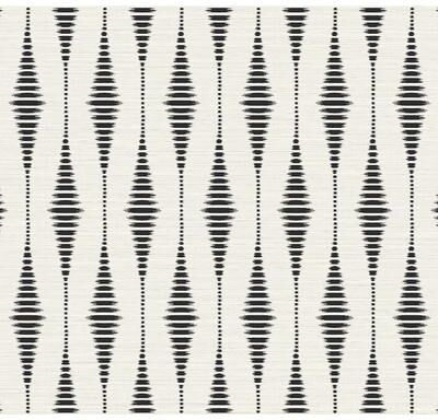 Seabrook Designs NextWall Striped Ikat Peel and Stick Wallpaper