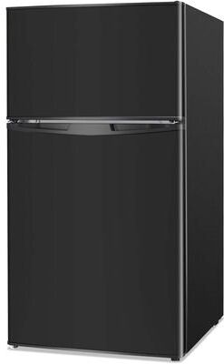 3.2 Cu.Ft Refrigerator w/ Freezer Compact Fridge w/ Reversible Door
