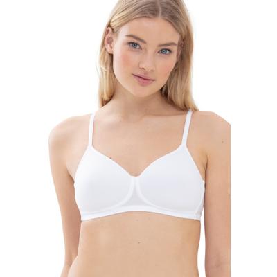 Soft-BH MEY "JOAN", Damen, Gr. 90, Cup A, weiß, Single Jersey, Obermaterial: 77% Polyamid, 23% Elasthan, unifarben, BHs Soft-BH, mit hauchfeinen Dessous-Schalen