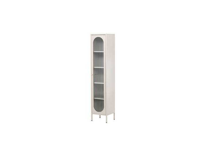 Venture Home Vitrine Cali Vitrinenschrank 1 Tür beige.