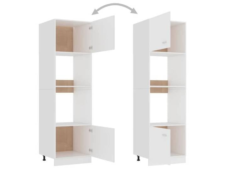 Promotion mai  * Armoire à micro-ondes  Lyon  - Buffet de cuisine - Blanc EU7753802546