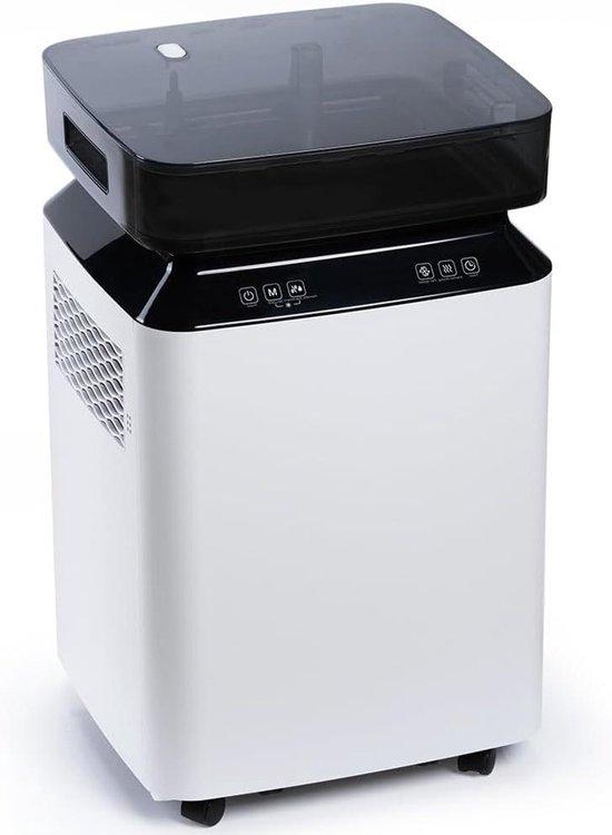 Elektrische Luftentfeuchter - Große Kapazität - Bekämpfung von Feuchtigkeit - Mit Pumpe - 80 Liter pro Tag - Schwarz/Weiß
