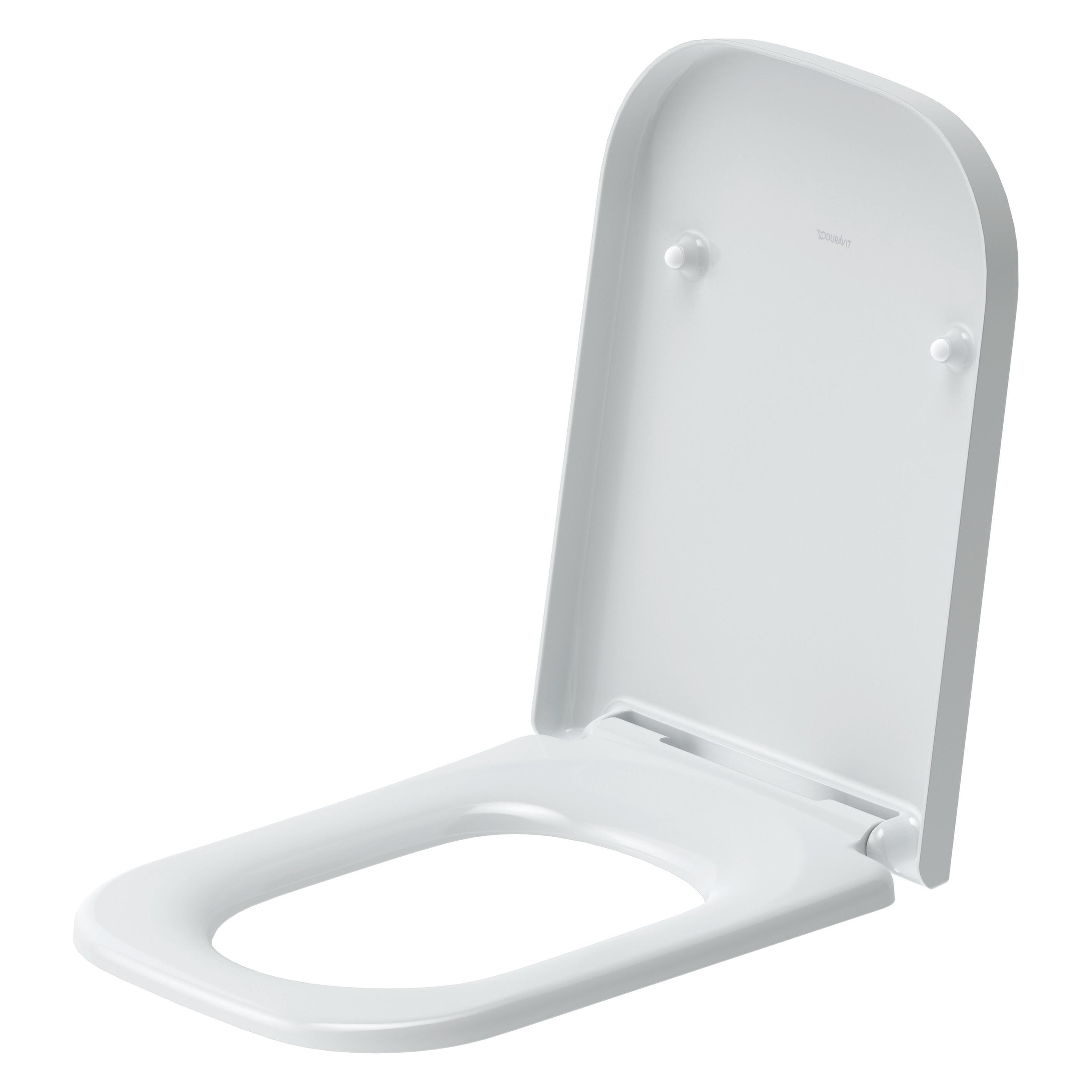 Duravit WC-Sitz HAPPY D.2 o Absenkauto abnehmbar verlängert weiss (0064610000)