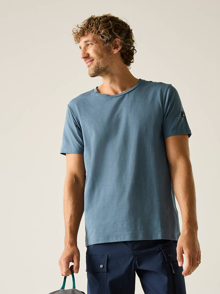 Regatta Shirt "Finlo" in Blau - XXL