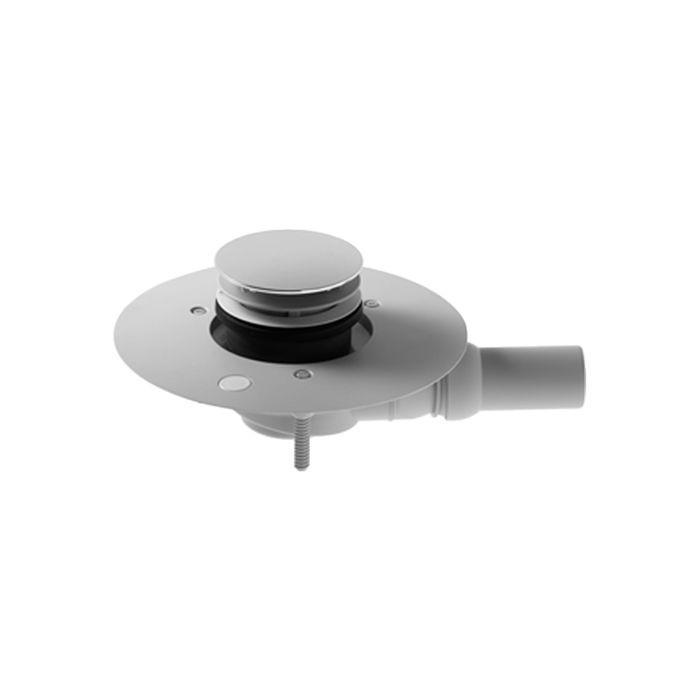 Duravit Ablaufgarnitur 790261000000000 Abgang waagerecht, weiss, für bodenbündige Dusche