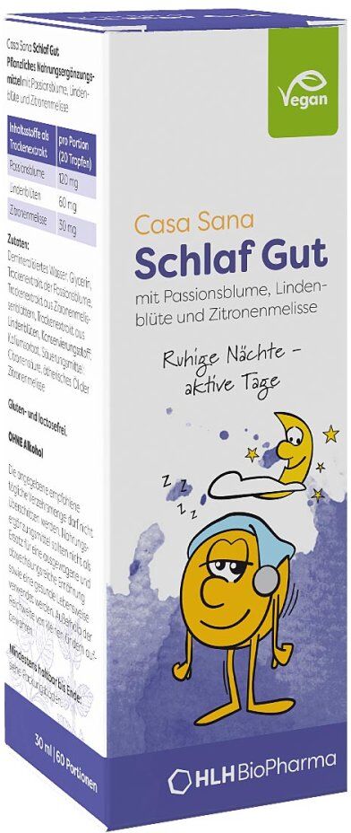 Casa Sana Schlaf Gut Tropfen zum Einnehmen