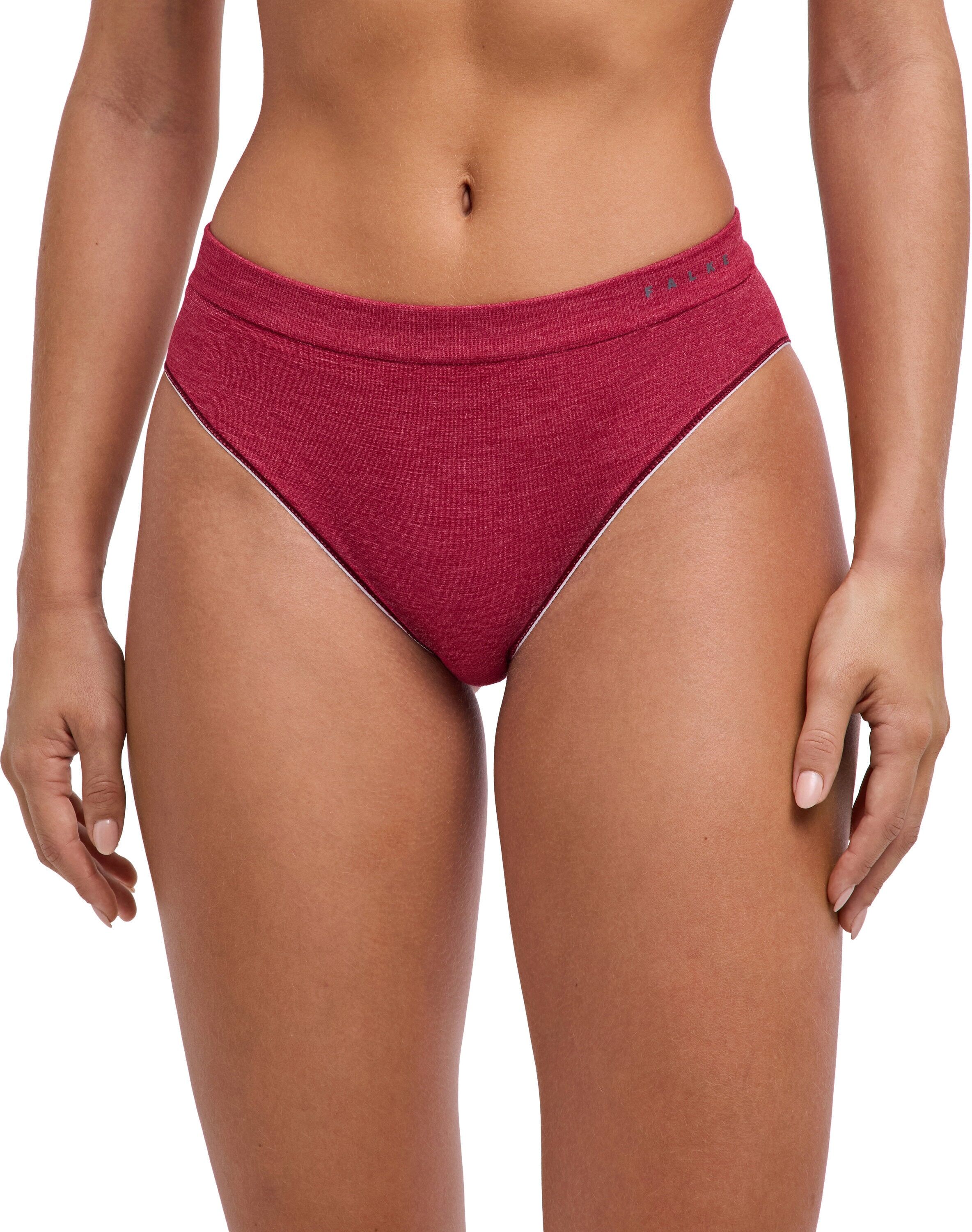 Hipster FALKE "FALKE Hipster", Damen, Gr. XS, 1 Stk., rot (ruby (8830)), Unterhosen