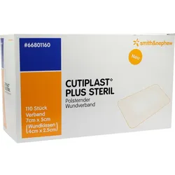 Cutiplast 5x7cm Plus Steril 110 ST