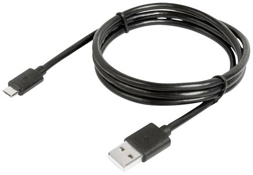 Club3D USB-Kabel USB 3.2 Gen1 USB-A Stecker, USB-Micro-A Stecker 1.00m Schwarz CAC-1408
