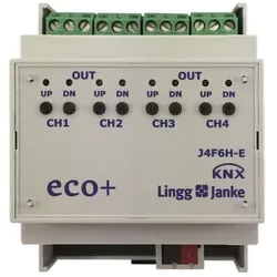 Lingg & Janke, Aktor, Jalousie-/Rolladenaktor J4F6-E 4-fach eco+ (Rolladenaktor)