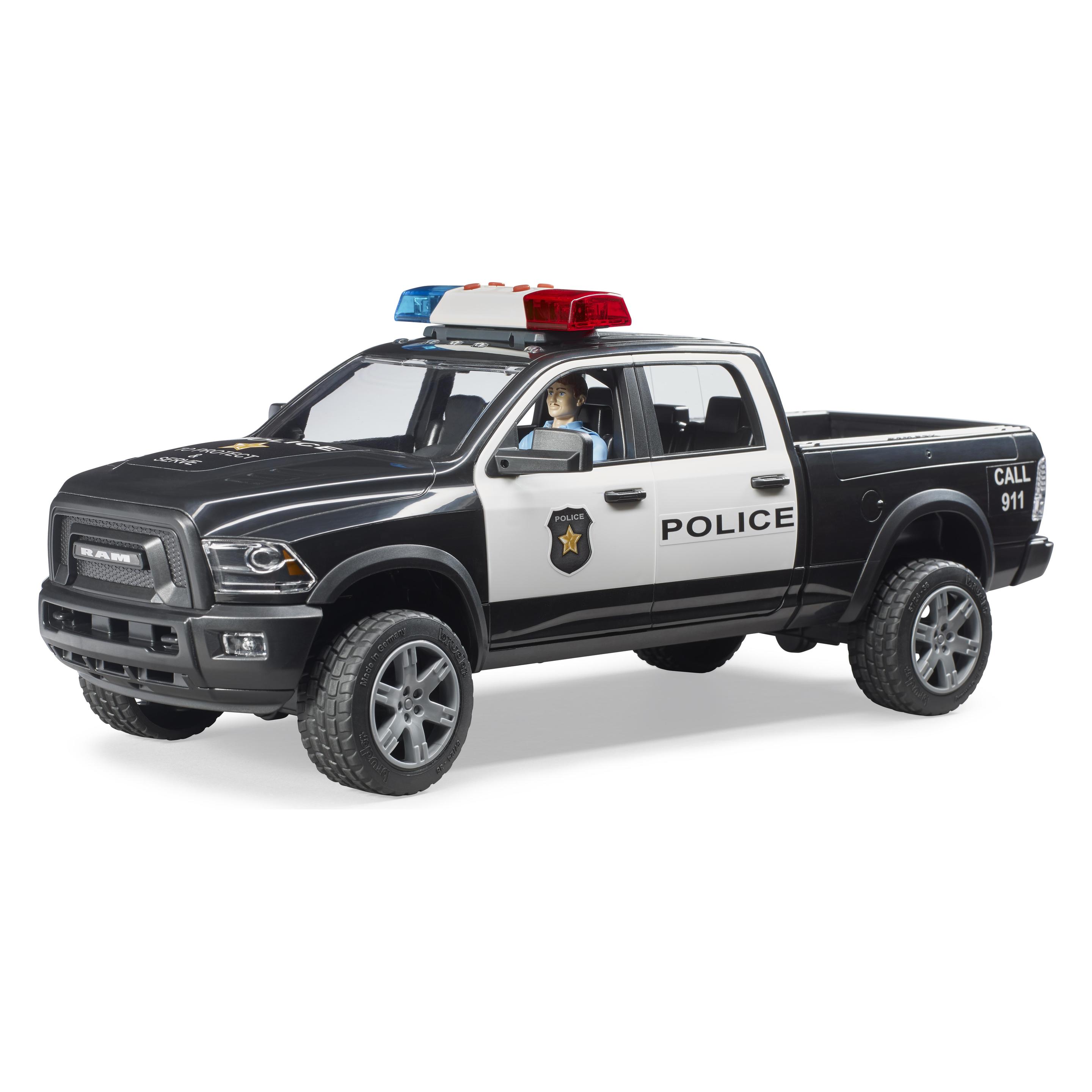 Bruder Polizei Pickup mit Polizist (02505)