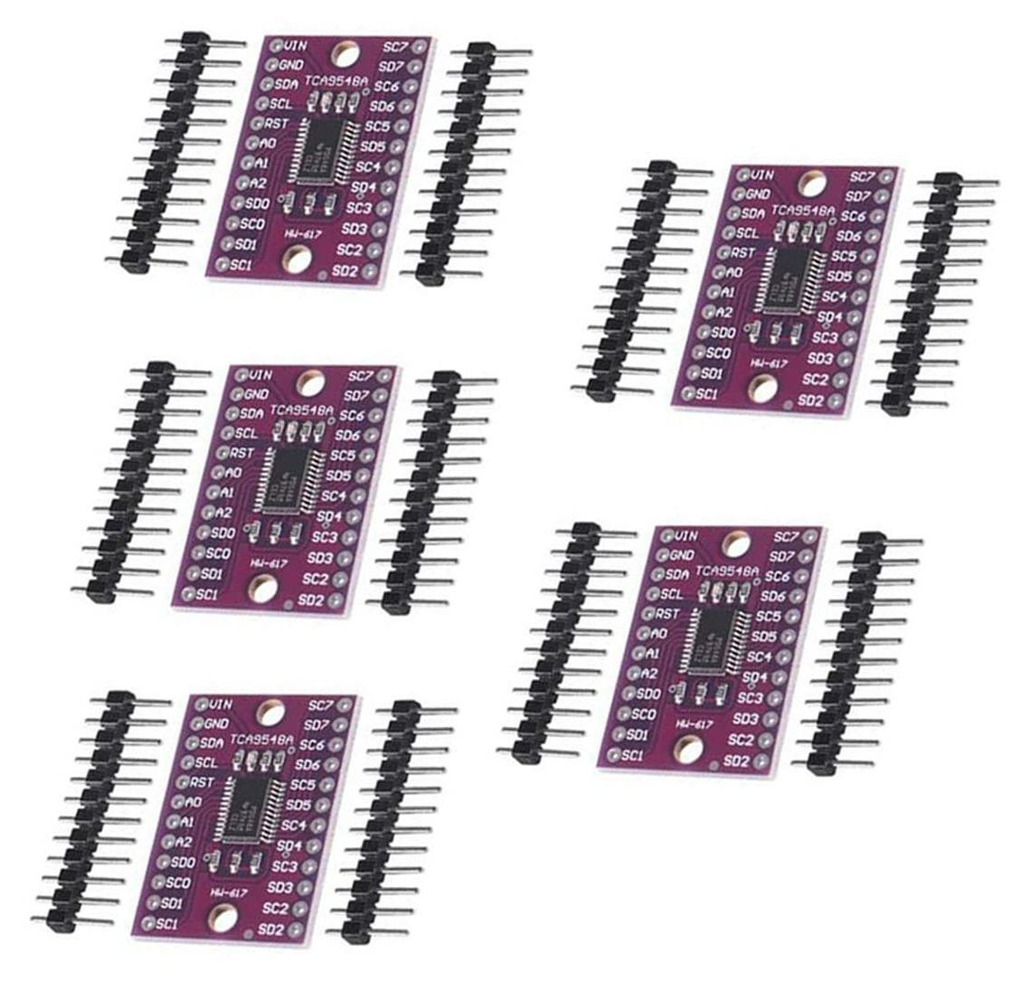 Dripio 5x TCA9548A I2C-multiplexer breakout board, 8-kanaals