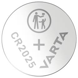 Varta Knopfzelle CR2025 3 V 20 St. Lithium VARTA LITHIUM Coin CR2025 OEM 06025501511