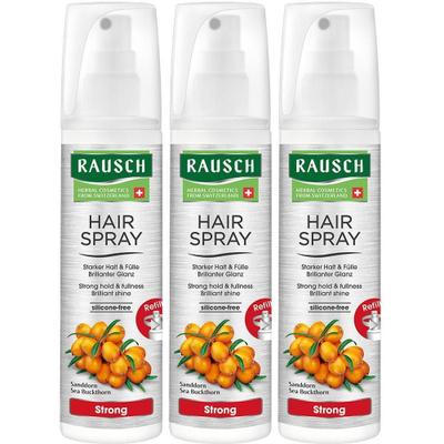 Rausch Hairspray strong Non-Aerosol x3 3x150 ml Spray