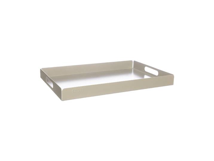 ERNST Plateau en métal Ernst 30x45 cm Crème blanc