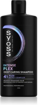 Syoss Intense Plex champô para cabelo muito danificado 440 ml. Intense Plex