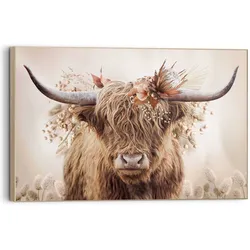 Bild FLORAL HIGHLANDER (BHT 90x60x3 cm) - bunt - BHT 90x60x3 cm