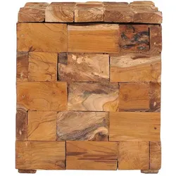 vidaXL, Hocker, Linvenas (40 x 40 x 45 cm)