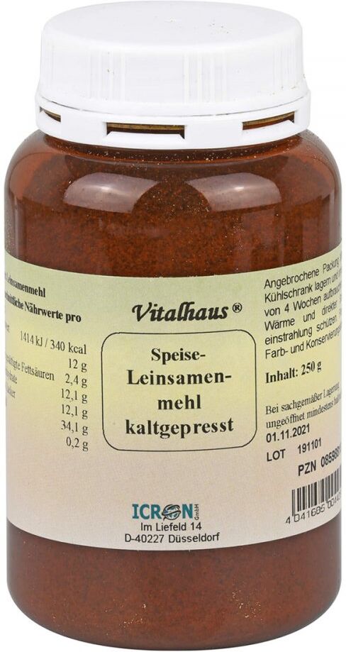 Leinsamenmehl kaltgepresst Vitalhaus 250g