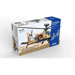 Meng-Model AH-64D Saraf Heavy Attack Helicopter (Israeli Air Force) Special Edition (incl. Two Resin figures)