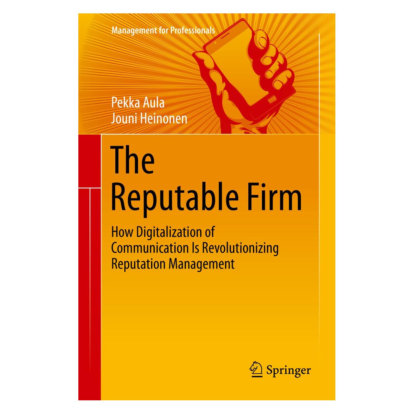 Springer Aula:The Reputable Firm (9783319220079)