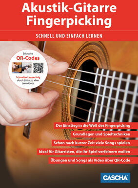 Cascha Akustik-Gitarre Fingerpicking