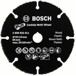Bosch Professional Zubehör, Sägeblatt, Carbide Multi Wheel