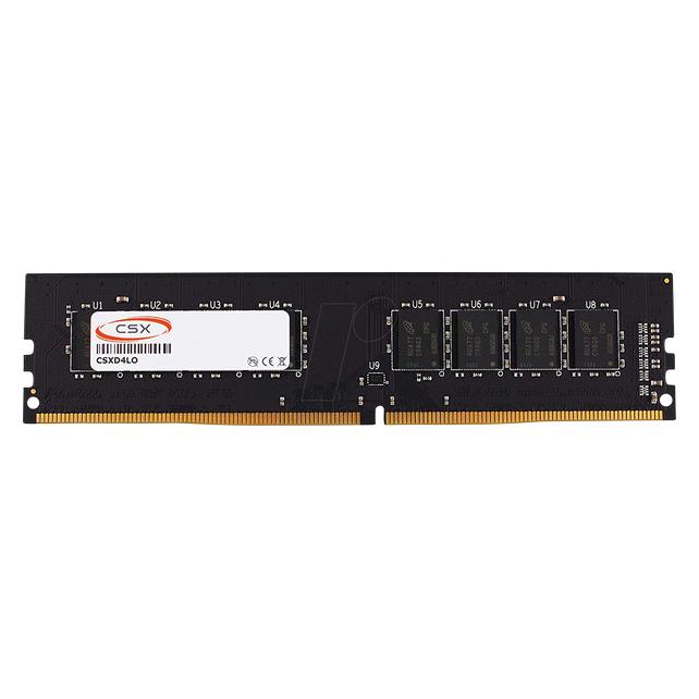 CSX Memória Desktop - 4GB DDR4 (2133Mhz, CL15, 1.2V) (1 x 4GB, 2133 MHz, DDR4-RAM, DIMM) (RAMCSXD4LO21331R84GB)