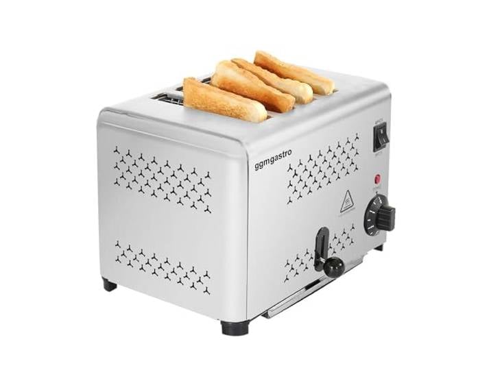GGM Gastro TOET4 Toaster - 1,8 kW - für 4 Scheiben
