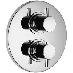 HSK Thermostat „Rund“ in chrom